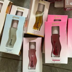 2025 뉴 지소 허니 수박 딸기 에센스 립 오일 립스틱 모이스춰 라이징 라인 감소 리퀴드 글로스 메이크업