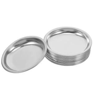 12개 티백 받침대 스테인리스 스틸 정리함 트레이 보관 용기 소형 접시 스탠드 서빙