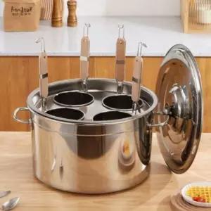 업소용 전기 해면기 국수 면삶기 기계 건지기 바구니 세트 스텐