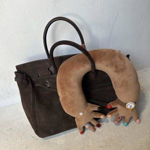 손가락 U자 목베개 인형 귀여운 목쿠션 쿠션 여행용