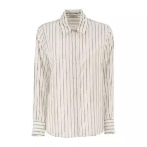 스트라이프 세일 칼라 오간자 셔츠 A06338D 949