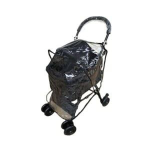 야외 보호를 위한 범용 유모차 레인 커버, 투명 반려동물 커버 방수 방풍 액세서리