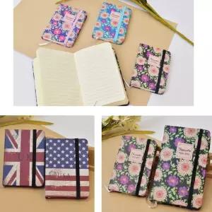 국기 플라워 밴딩 노트 L사이즈 fav3+4MYu
