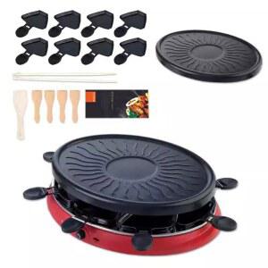 전기 라끌렛 그릴 코팅 8인용 Colormania 3 in 1 RE310401