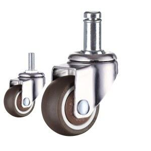 사무실의자 바퀴 3인치 우레탄 G ng 단단한 페달 전용 하드웨어 A_5개 위한 롤러