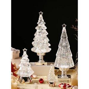 투명 트리오르골 크리스탈 랜턴 구동 주문 감성 스노우 캐롤 84673 데이 하늘 워터