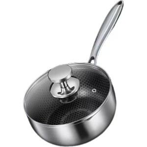 벌집 냄비 프라이팬 붙지않는 휴대용 스토 28CM 304 코팅 스크래치 않는 소트 깊은