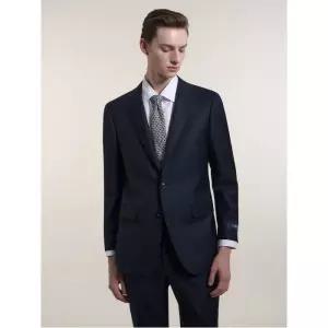 [갤럭시] [Prestige] 울 솔리드 레귤러핏 수트 재킷 - 네이비 (GA6101P12R)