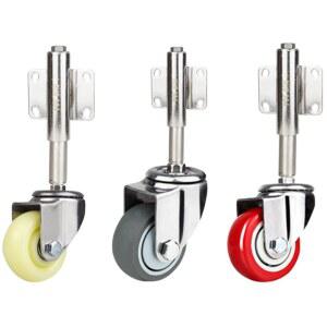 대문바퀴 스프링 교체 폴리우레탄 304 리프트 흡수 2인치 대문 쇼바바퀴 아연도금타입