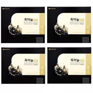 종근당건강 흑마늘골드 흑마늘 80mlx60포_4박스 설선물세트 513267