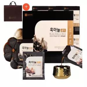 종근당건강 흑마늘 골드 즙 진액 발효 마늘 통 효능 액기스 선물세트 프리미엄 60포 513197