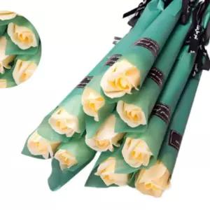 장미 한송이 10개묶음 비누꽃 졸업식 꽃다발 학예회 Jvs3+6IDw