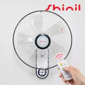 [26년형] 신일 국내생산 14인치 벽걸이 리모컨 선풍기 5엽날개 수면모드 3단조절 타이머