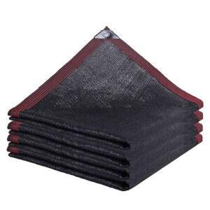 그물 차양 정원 두꺼운 차량용 99999 선스크린 2배 UV 음영 제작 그로밋