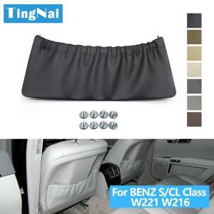 자동차 왼쪽 오른쪽 가죽 시트 등받이 포켓 스토리지, 메르세데스 벤츠 S CL 클래스 W221 S300 CL600 22191