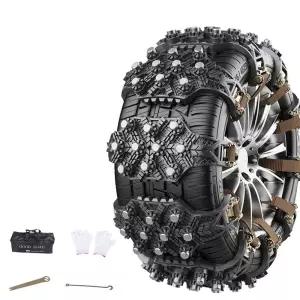 스노우체인 차량용 타이어 미끄럼방지 체인줄 바퀴체인 8개세트