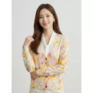조이너스 플라워 V넥 가디건-JS23SC3302341A1199442