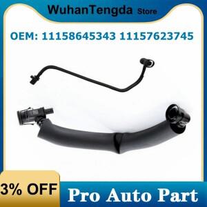 11158645343 11157623745 엔진 크랭크 케이스 브리더 배기 벤트 호스, BMW 3 7 시리즈 F30 F31 LCI G12 G11
