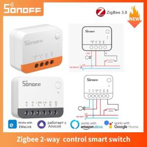 SONOFF ZBMINI R2 스마트 지그비 Zbmin 스위치, 양방향 제어, 홈, 알렉사 구글 얀덱스, 앨리스 함께 작동