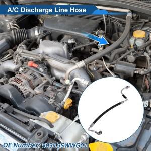 XAutohaux 자동 AC 냉매 액체 호스 혼다 CR-V 2007-2011 압력 에어컨 파이프 라인 No.80315SWWG01