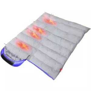 USB 온열 침낭 라이너 매트 히팅 캠핑