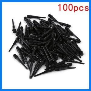 100PCS 고정밀 전자 다트 플라스틱 전문 다트 내구성 소프트 팁 포인트 바늘 교체 세트 다트 액세서리