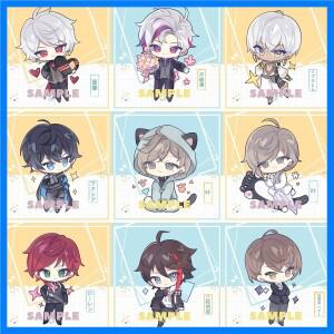 니지산지 레인보우 소사이어티 Vtuber 유튜버 귀여운 피규어 아크릴 펜던트 키 체인, 이브라힘 가나에 쿠즈