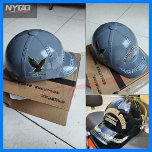 여름 오토바이 바이저 헬멧 캡 헬멧 야구 헬멧 전기 자동차 남여 여름 날 태양 보호 통기성 하드 모자