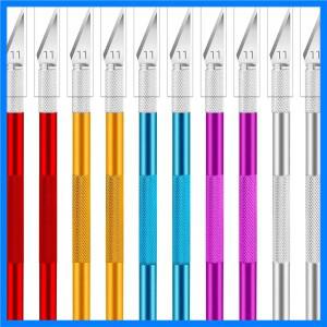 엑스토 엑스토 블레이드 10개 신형 취미용 칼 세트, 공예 제작용