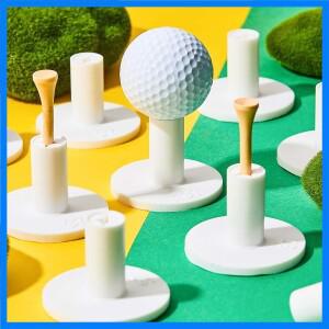 5 개/갑 골프 고무 티 골프 티 고무 크로스 소프트 골프 고무 티 홀더