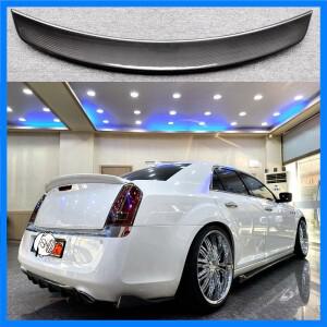 크라이슬러 300 300c 300s 2011 2012 2013 2014 2015 2016 2017 2018 광택 검정색 탄소 섬유 색상의 고품질