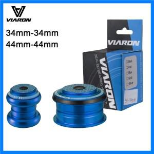 VIARON MTB 자전거 헤드셋 1 1/8 34MM 밀폐형 베어링 44MM 세미 통합형 헤드셋 (28.6mm 무나사 직선형 튜브