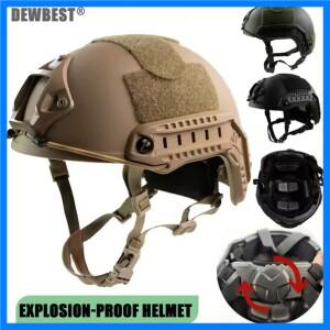 FAST 훈련 전술 헬멧 ABS 4점 서스펜션 조절 가능한 머리 둘레 군사용 에어소프트 야외 보호용