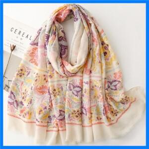 88*180cm 코튼 린넨 느낌 여성용 스카프 큰 긴 스카프 숄 따뜻한 거즈 무슬림 히잡 랩 태슬 여성용 럭셔리