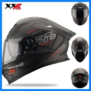 신상품 풀페이스 헬멧 오토바이 이중 바이저 퀵 릴리즈 M-XXL 글로스/매트 모토크로스 헬멧 XXP 드라켄 S