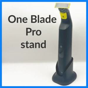 필립스 노렐코 원블레이드용 면도기 스탠드 1개, 욕실 액세서리, 깔끔하고 완벽한 정리함, 내구성 있는 보