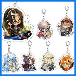 Q 에디션 아크릴 키체인 리버스: 1999 HD 만화 피규어 버틴 의학 슈나이더 소네토 코스프레 액세서리, 매력