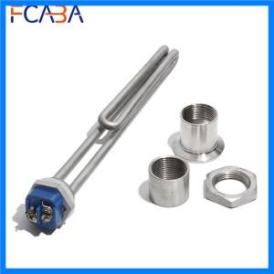 1인치 NPT/DN25 스레드 침수 온수기 튜브 304SUS 가열 요소 액세서리 120V/220~240V/380V 4.5KW/5.5KW/6.5K