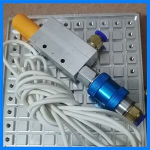 구멍 없이 공기 압축기 또는 진공 펌프를 연결하는 CNC 알루미늄 흡입 컵