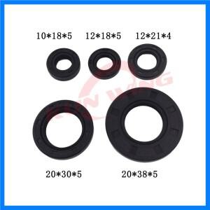 엔진 오일 씰 어셈블리, 야마하 YBR125 XTZ125 오토바이 부품, 5 개