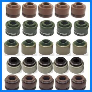 10/6/2pcs 혼다 CG125 용 밸브 스템 오일 씰 Yamaha YP250 GS CG CB JH70 GY6 50 스쿠터 모페드