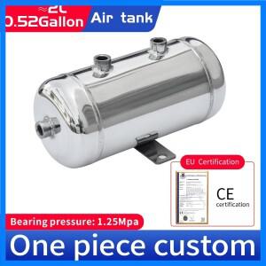 에어 컴프레서 탱크 2L 304 스테인리스 스틸 소형 수평 진공 버퍼 저장소 미용 기기용