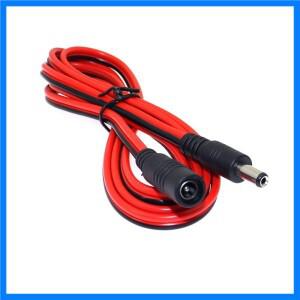 16AWG DC 전원 플러그 5.5x2.1mm 암-수 CCTV 어댑터 커넥터 케이블 12V 10A 120W 최대. 연장 코드 1.5m
