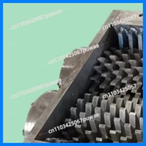 이중축 파쇄기 블레이드 캐비티 박스, 목재 타이어 플라스틱 금속 고무 판지 액세서리