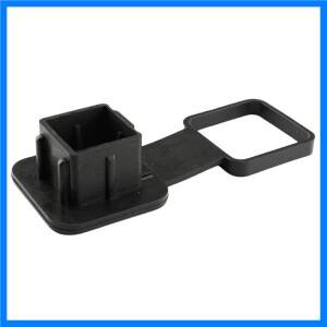 고무 트레일러 히치 수신기 커버 플러그 캡 메르세데스 도요타 지프 포드 시보레 용 2 인치 보호 장치에 적