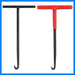 배기 스프링 풀러 도구 오토바이 후크, T 핸들