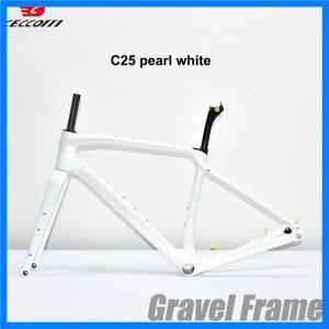 CECCOTTI 브랜드 카본 프레임, 자갈 자전거용, 맞춤형 컬러 디스크 브레이크, 세트