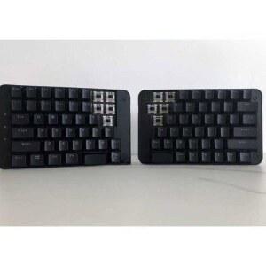 인체공학키보드 코딩 스플릿 유선 그린 개발자용 자판 레드 키보드 양손 사무용