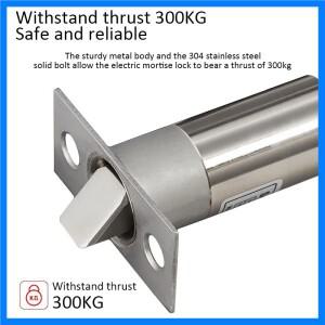 전기 제어 잠금 장치, 소형 전자 미니 볼트 솔레노이드 문짝 스트로크 장붓 DC12V