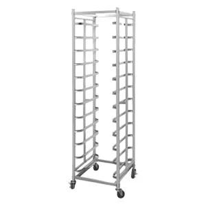 푸드코트 퇴식대 식판 빵집 상품 병원 급식실 6단 사각 카페 쟁반 9CM